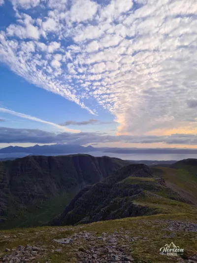 Looking west towards the Isle of Skye