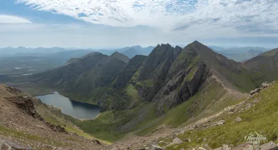 An Teallach and Loch Toll An Lochain An Teallach and Loch Toll An Lochain