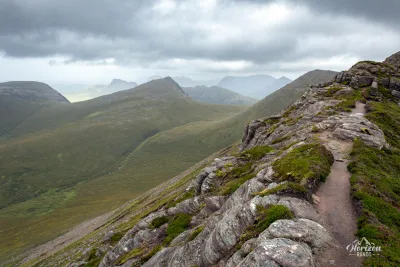 Garbh Choireachan ridge, the first summit