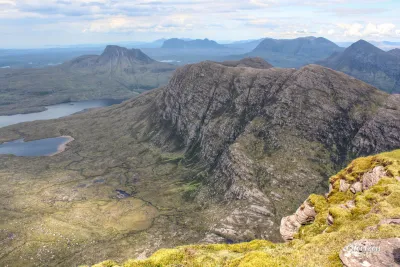 Exceptional panorama from Sgurr an Fhidhleir