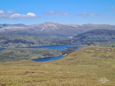 Loch Veyatie and Cam Loch Loch Veyatie and Cam Loch
