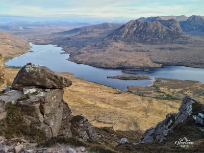Loch Lurgainn and Sgorr Tuath Loch Lurgainn and Sgorr Tuath