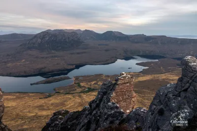 Sgorr Tuath and Ben More Cogaich Sgorr Tuath and Ben More Cogaich