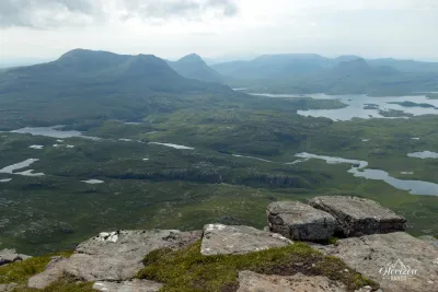 Cùl Mòr, Cùl Beag and Stac Pollaidh Cùl Mòr, Cùl Beag and Stac Pollaidh