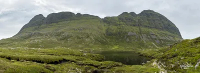 Loch A' Choire Dubh and Suilven Loch A' Choire Dubh and Suilven