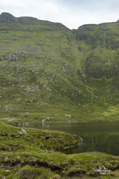 Loch A' Choire Dubh and Suilven Loch A' Choire Dubh and Suilven