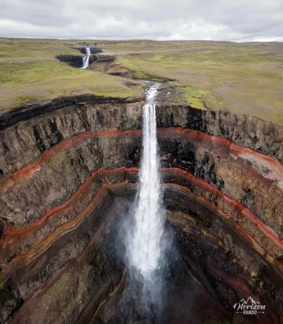 Hengifoss (drone shot) Hengifoss (drone shot)