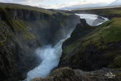 Kirkjufoss waterfall Kirkjufoss waterfall