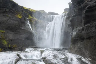 Ófærufoss waterfall Ófærufoss waterfall
