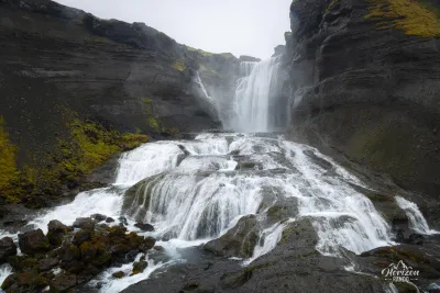 Ófærufoss waterfall Ófærufoss waterfall