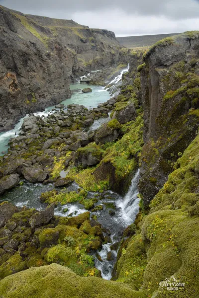 Sigöldugljúfur canyon Sigöldugljúfur canyon
