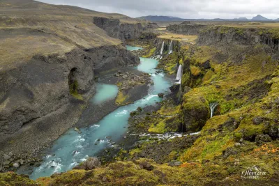 Sigöldugljúfur canyon Sigöldugljúfur canyon