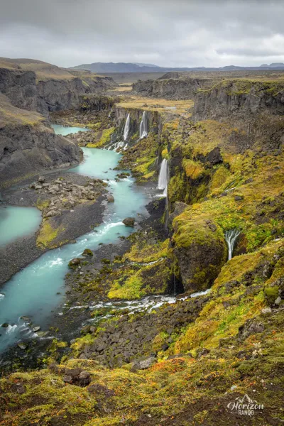 Sigöldugljúfur canyon Sigöldugljúfur canyon