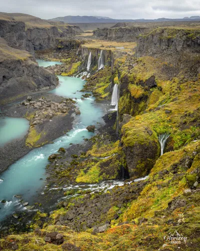 Sigöldugljúfur canyon Sigöldugljúfur canyon