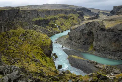 Sigöldugljúfur canyon Sigöldugljúfur canyon