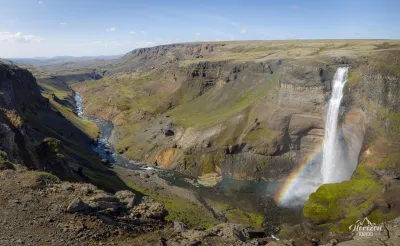 Haifoss waterfall Haifoss waterfall