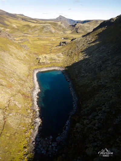 Gigvatn (drone shot) Gigvatn drone shot
