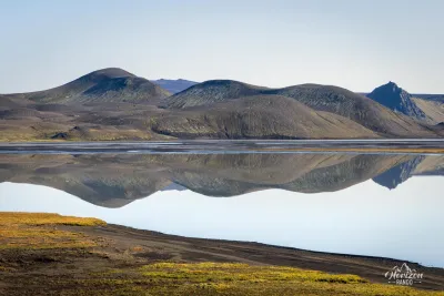 Lake at the start of the hike Lake at the start of the hike