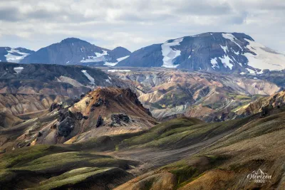 From the pass, the view becomes impressive From the pass, the view becomes impressive