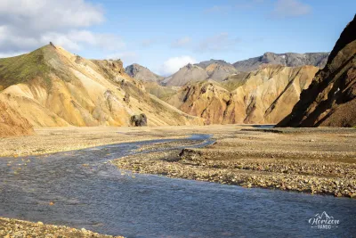 Jökulgilskvísl river Jökulgilskvísl river