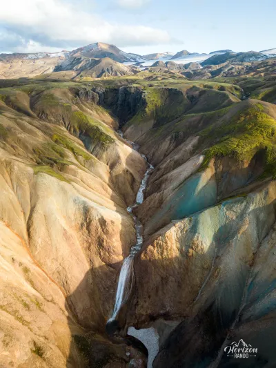 Landmannalaugar (drone shot) Landmannalaugar drone shot