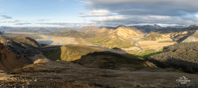 Panorama depuis Suðurnámur