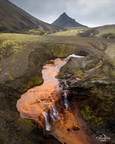 Rauðauga (drone shot) Rauðauga drone shot