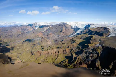 Myrdalsjökull (drone shot) Myrdalsjökull (drone shot)