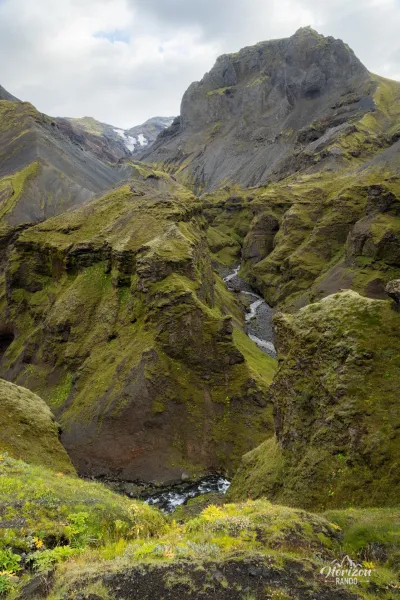 Hvannárgil canyon Hvannárgil canyon