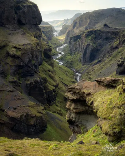 Hvannárgil canyon Hvannárgil canyon