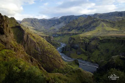 Hvannárgil canyon Hvannárgil canyon