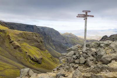 Directions on the Morinsheiði plateau Directions on the Morinsheiði plateau