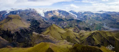 Panorama from the summit of Rjúpnafell Panorama from the summit of Rjúpnafell