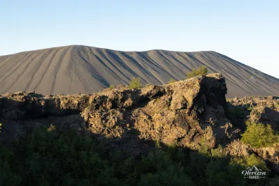 Hverfjall crater Hverfjall crater