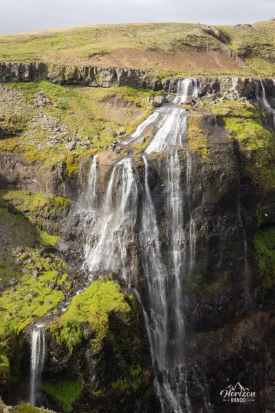 Glymur waterfall Glymur waterfall