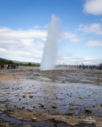 Strokkur geyser Strokkur geyser