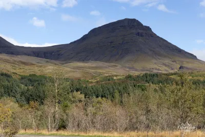 Mont Esja depuis le parking