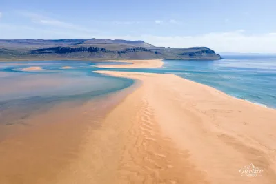 Rauðisandur beach (drone shot) Rauðisandur beach (drone shot)