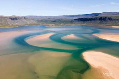 Rauðisandur beach (drone shot) Rauðisandur beach (drone shot)