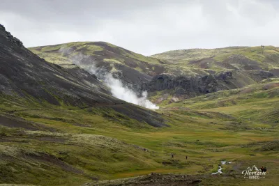 Reykjadalur valley Reykjadalur valley