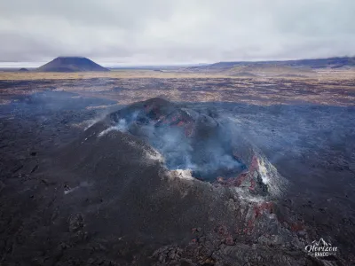 Litli-Hrútur en 2023 (vue drone)