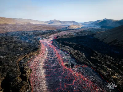 Litli-Hrútur en 2023 (vue drone)