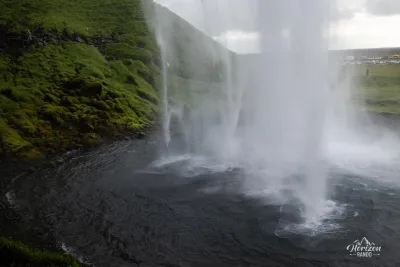 Seljalandsfoss waterfall Seljalandsfoss waterfall
