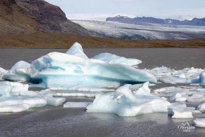 Fjallsárlón glacier lagoon Fjallsárlón glacier lagoon