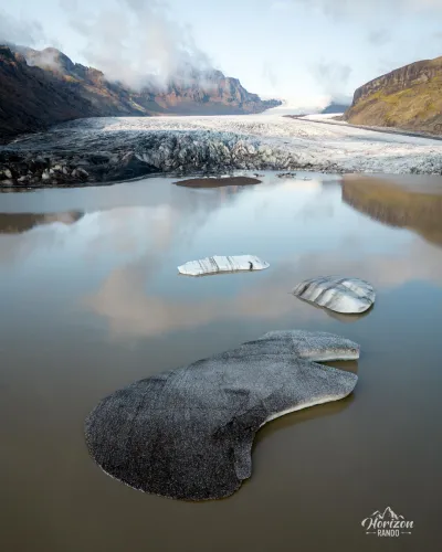 Skaftafellsjökull glacier (drone shot) Skaftafellsjökull glacier (drone shot)