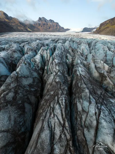 Skaftafellsjökull glacier (drone shot) Skaftafellsjökull glacier (drone shot)