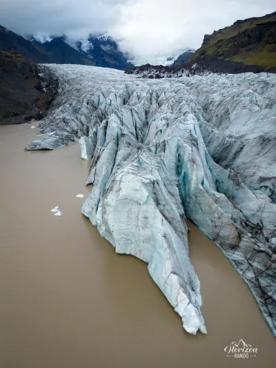 Svínafellsjökull Glacier (drone shot) Svínafellsjökull Glacier (drone shot)