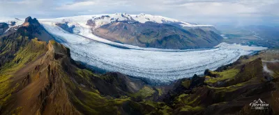 Skaftafellsjökull (drone shot) Skaftafellsjökull (drone shot)