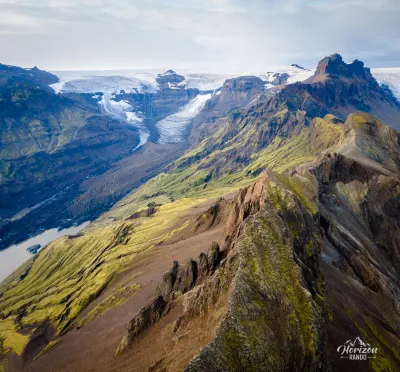 Morsárjökull (drone shot) Morsárjökull (drone shot)