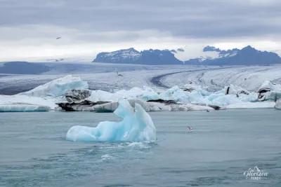 Jökulsárlón glacier lagoon Jökulsárlón glacier lagoon